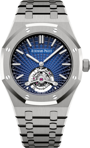 Audemars Piguet Royal Oak Tourbillon 41mm Extra-Thin Titanium Blue Dial | 26522TI.OO.1220TI.01