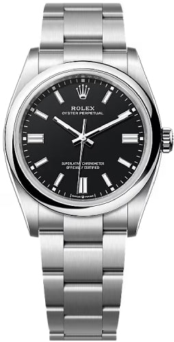 Rolex Oyster Perpetual 36 Black Dial Oyster Bracelet | 126000 | 2025