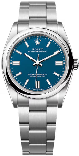 Rolex Oyster Perpetual 36 Blue Dial Oyster Bracelet | 126000 | 2025