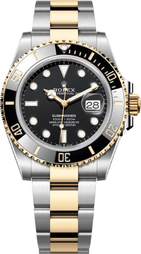 Rolex Submariner Date Yellow Gold/Steel Black Dial 41mm - 126613LN - 2024