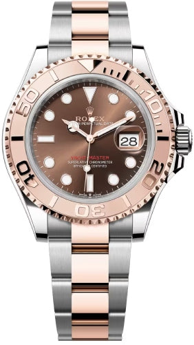Rolex Yacht-Master 40 Everose Rose Gold/Steel Chocolate Brown Dial Gold Bezel Oyster Bracelet - 126621 - 2026
