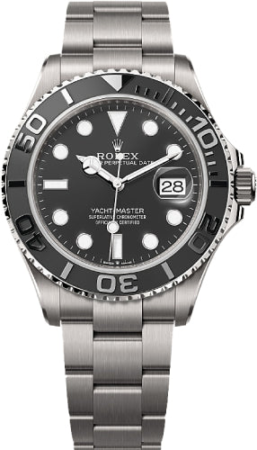 Rolex Yacht Master 42 Intense Black Dial Titanium Mens Watch - 226627 - 2026