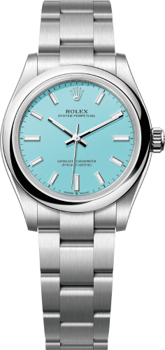 Rolex Oyster Perpetual 31 Turquoise "Tiffany" Index Dial - 277200 - 2025
