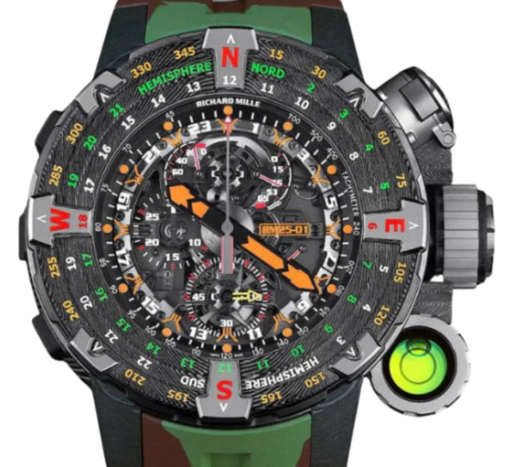 Richard Mille Manual Winding Tourbillon Chronograph Adventure "Sylvest ...