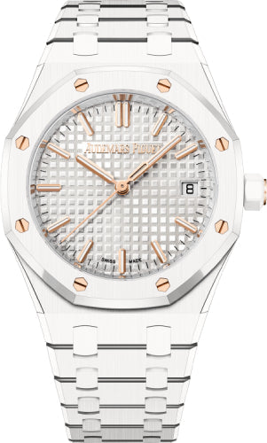 Audemars Piguet Royal Oak White Ceramic 34mm - 77350CB.OO.1266CB.01