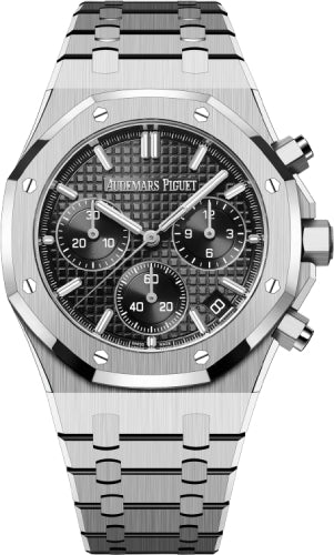 Audemars Piguet Royal Oak 41mm Chronograph Stainless Steel Black Dial - 26240ST.OO.1320ST.06